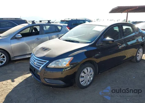 2014 Nissan Sentra Sv из США, поврежденный, VIN 3N1AB7AP6EY342023